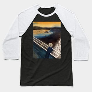 Scream inspired by Edvard Munch Baseball T-Shirt